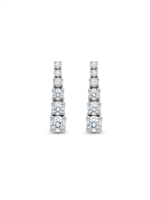Boucles d'oreilles John Richmond Femme in Titane Diamante Lab Grown JRETE07WW